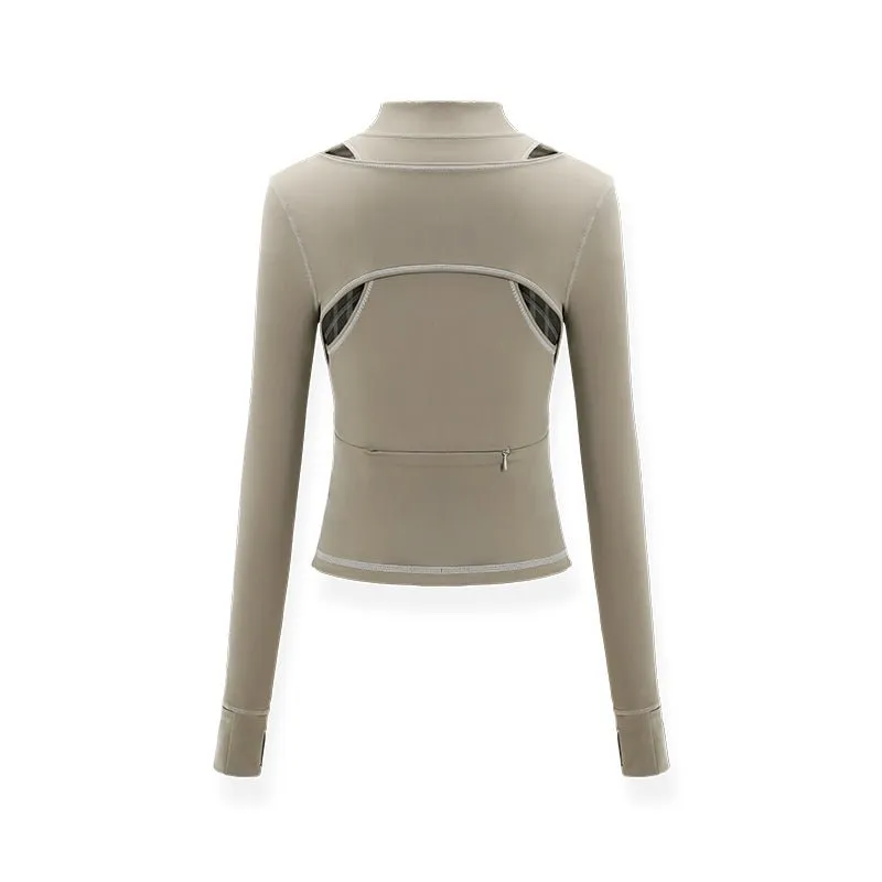 Brown Walking Bodysuit Jacket