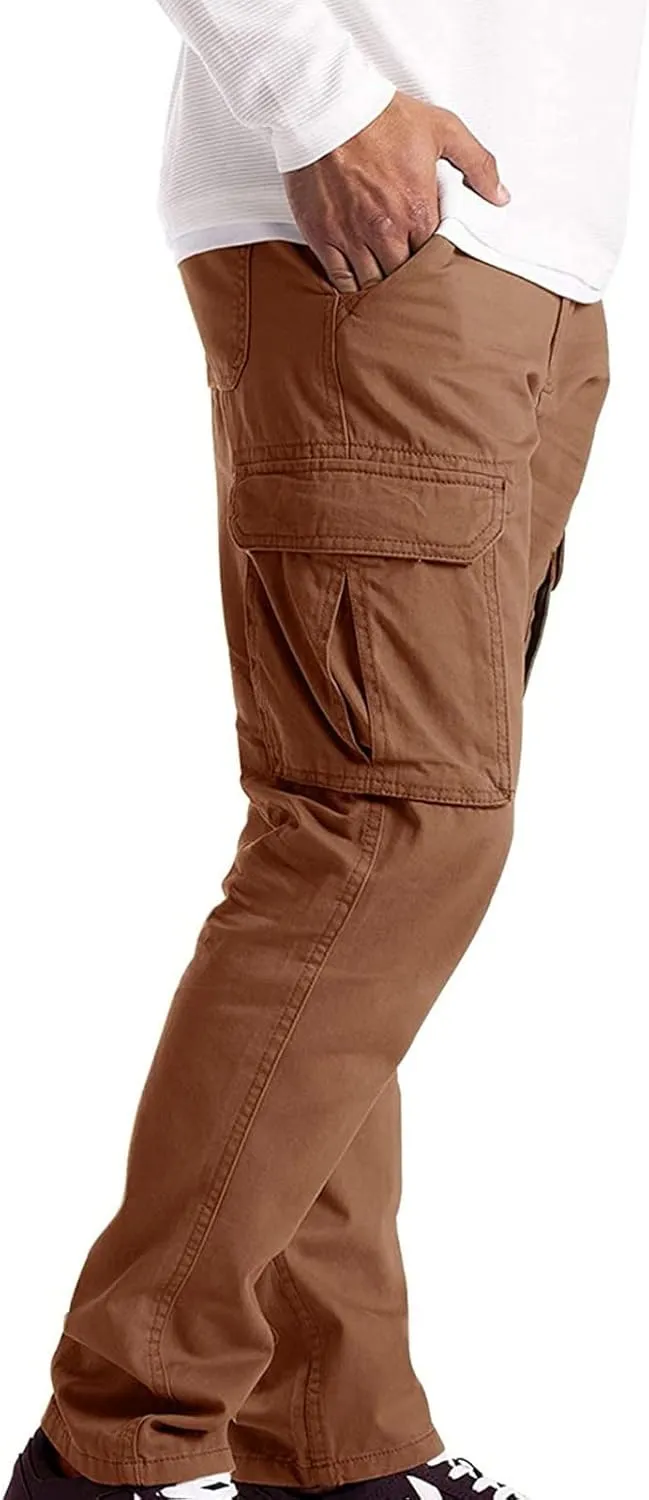 Cargo Pants for Men Joggers Pants Lightweight Sports Jogger Sweatpants Drawstring Pants Outdoor Fishing Trousers with