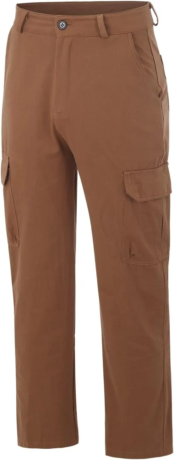 Cargo Pants for Men Joggers Pants Lightweight Sports Jogger Sweatpants Drawstring Pants Outdoor Fishing Trousers with