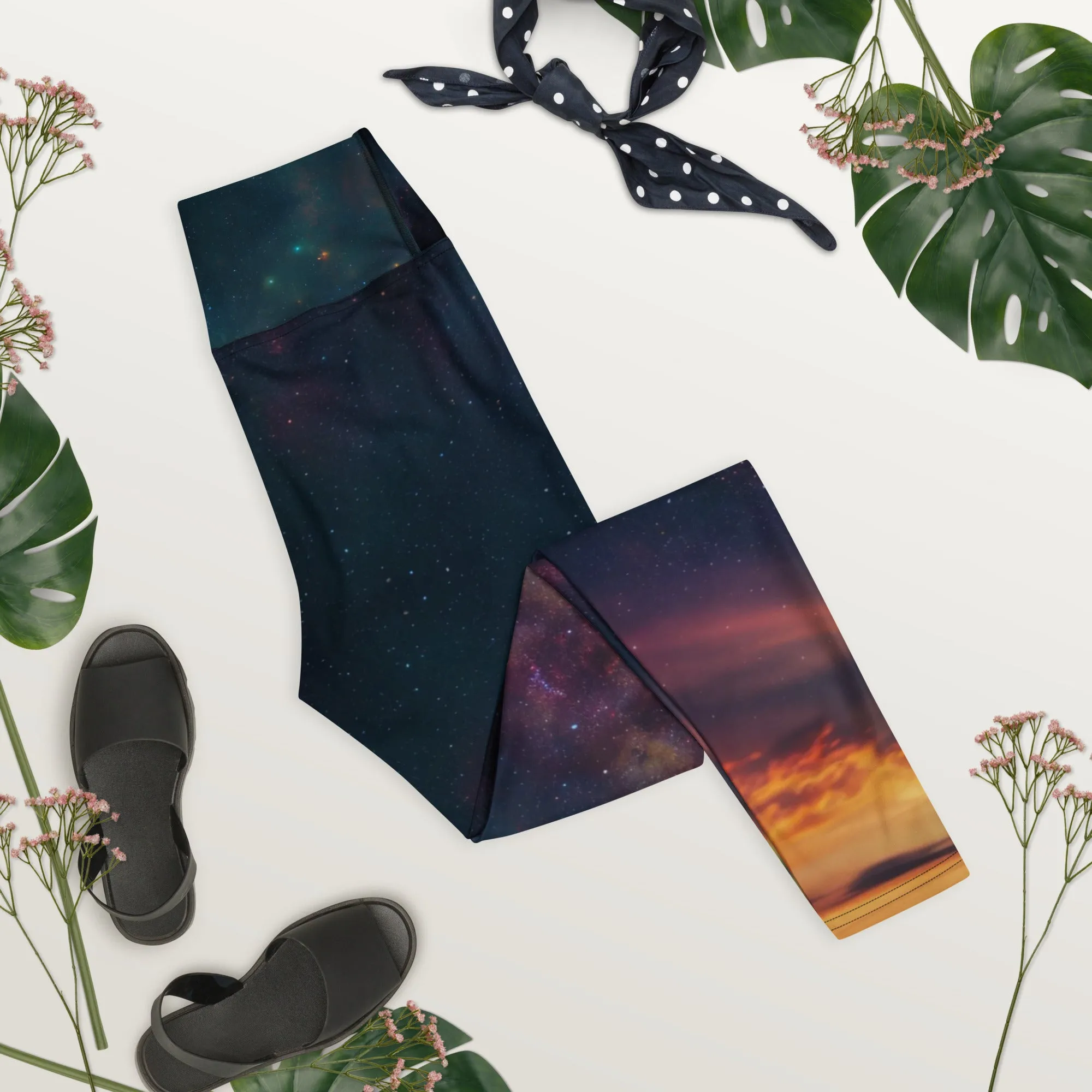 Celestial Soul Voyage Yoga Leggings