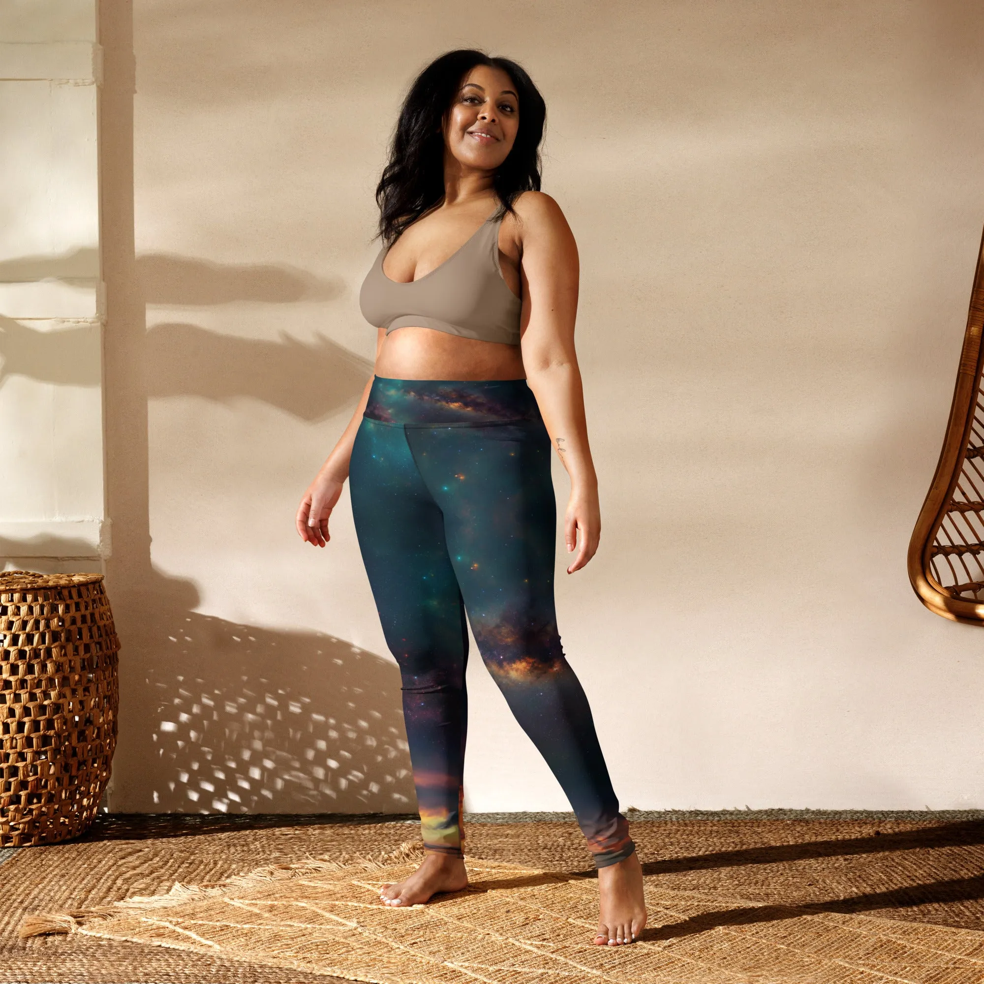 Celestial Soul Voyage Yoga Leggings