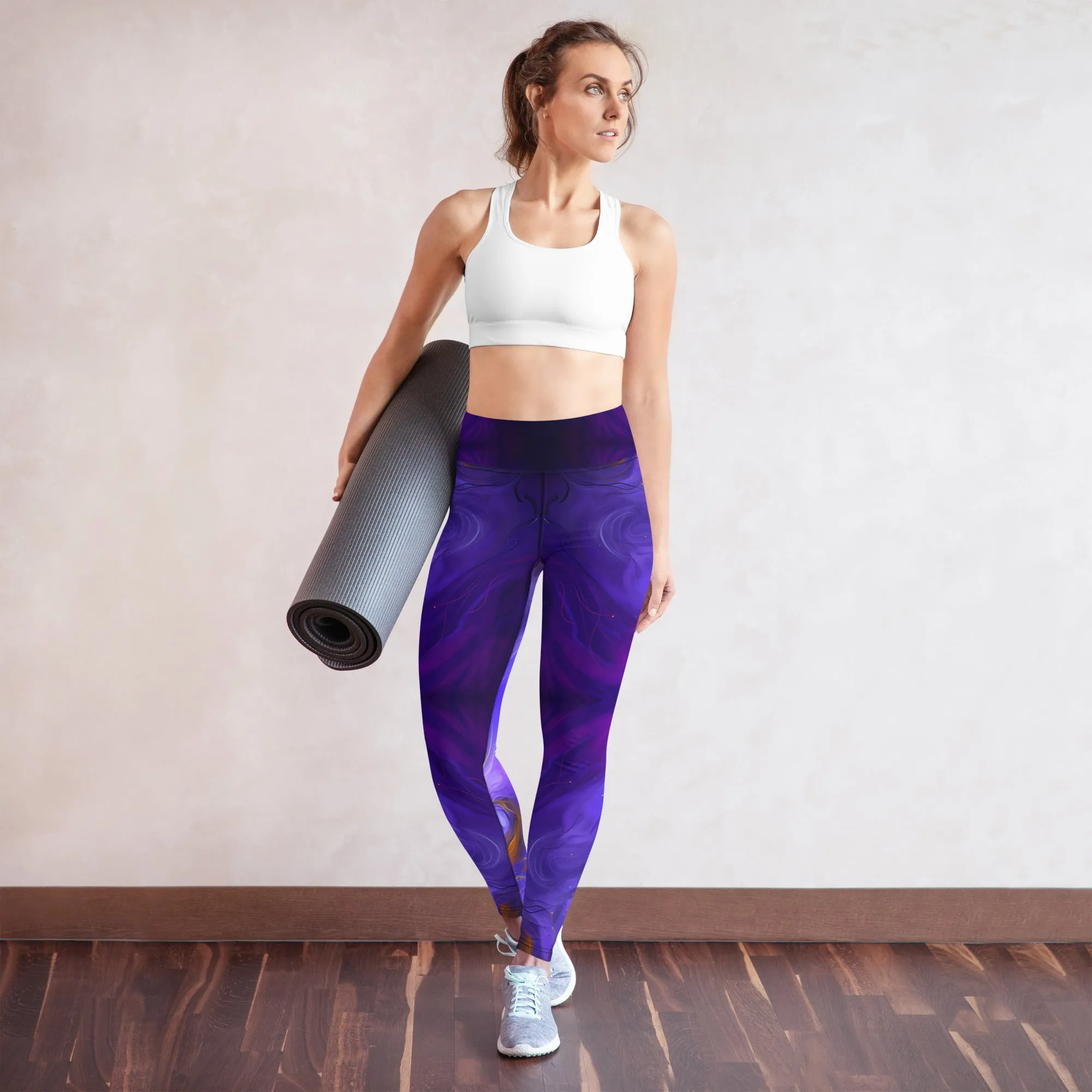 Cosmic Grace Awakening Yoga Leggings