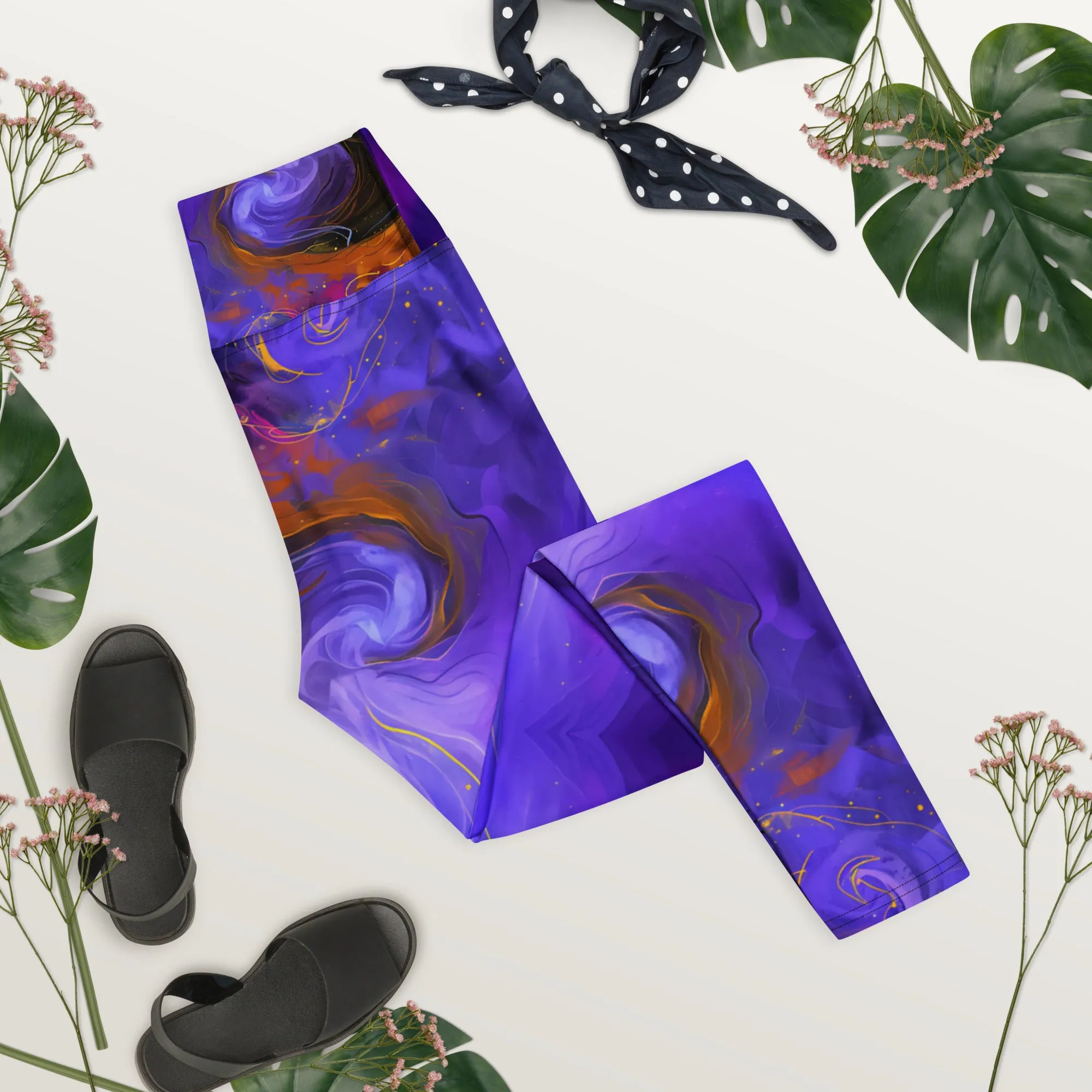 Cosmic Grace Awakening Yoga Leggings