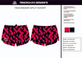 Crusaders-- Womens Split Track Short