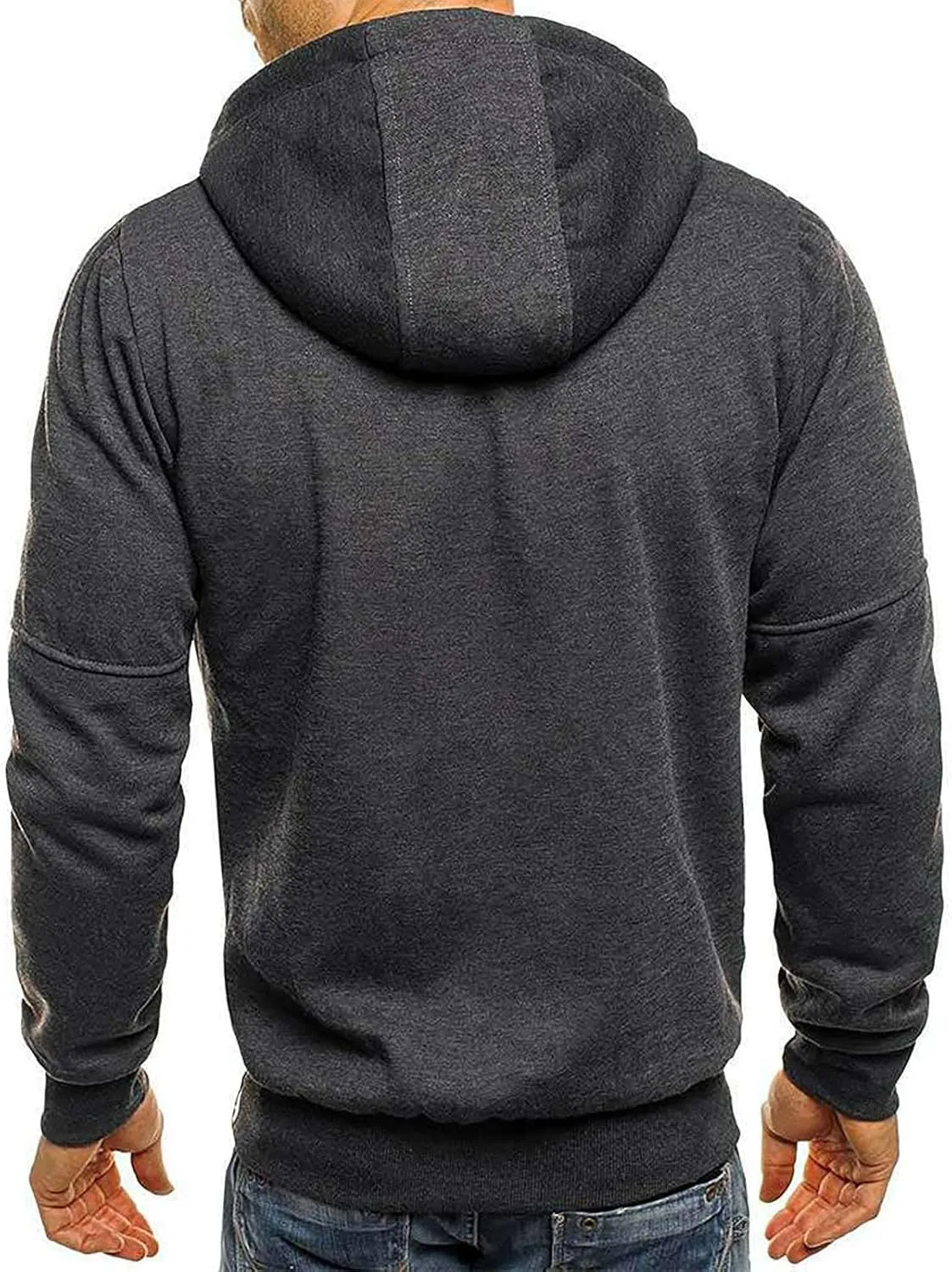 DuDubaby Tie Dye Sweatshirt for Men Winter Sports Casual Fitness Suit with Dots Hoodie Sweatshirt and Pants