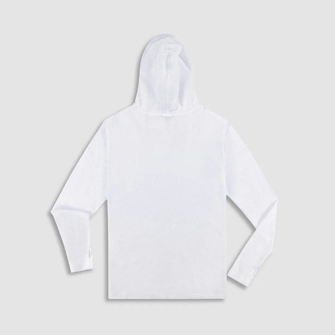 Easy Mesh Hooded T-Shirt White