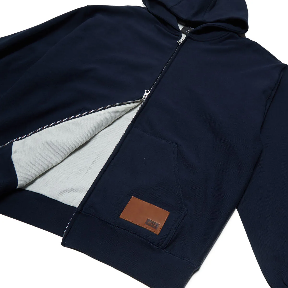 Huf Carrington Thermal Lined Fleece Hoodie - Navy