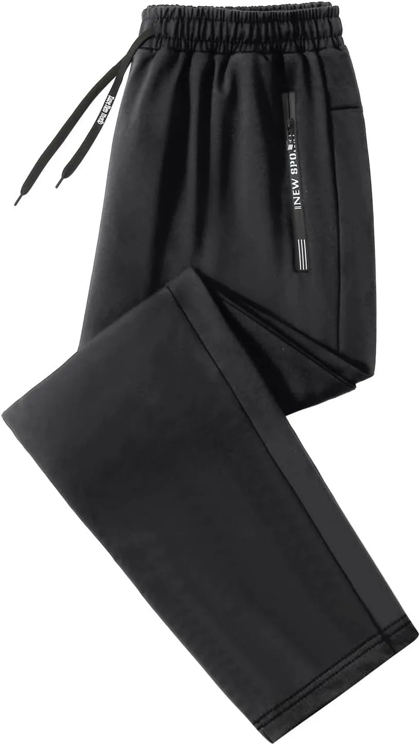 Joggers Pants for Women Zip Pockets Drawstring Running Sweatpants Plus Size Casual Lounge Workout Hiking Pants