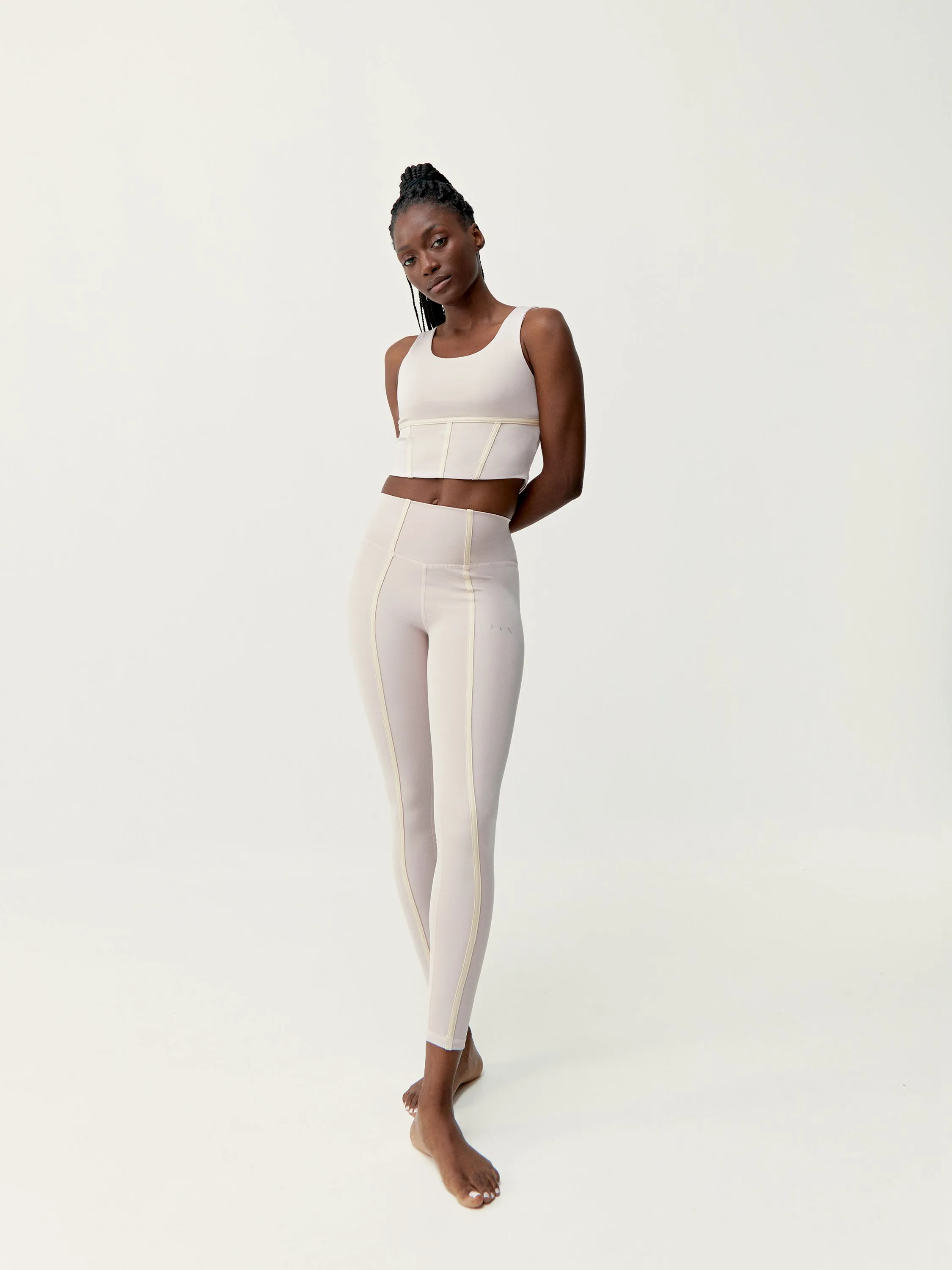Legging Vani - Rose Doux/Tapioca Doux