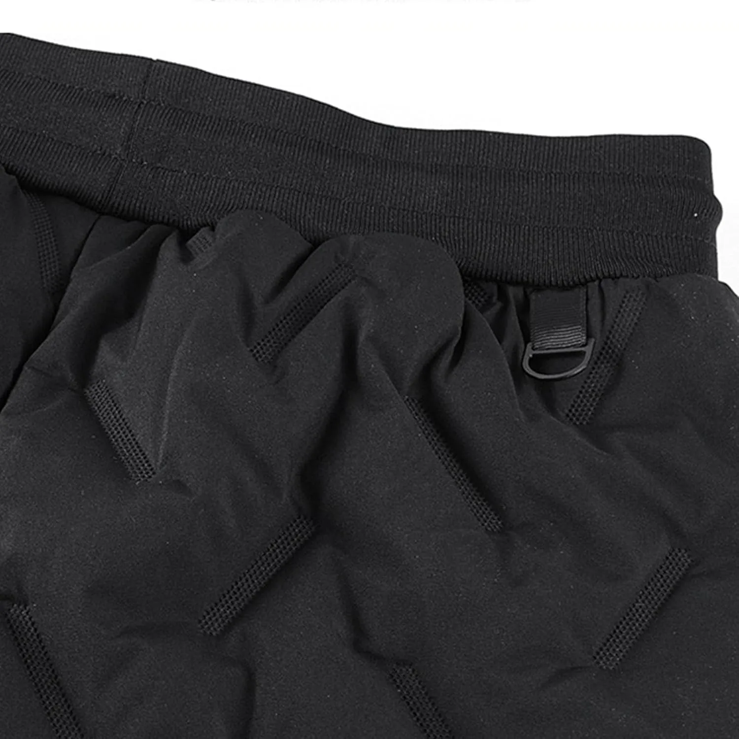 Men's Fleece Winter Pants Warm Sherpa Lined Sweatpants Heavyweight Thermal Lounge Athletic Track Tapered Jogger Pants