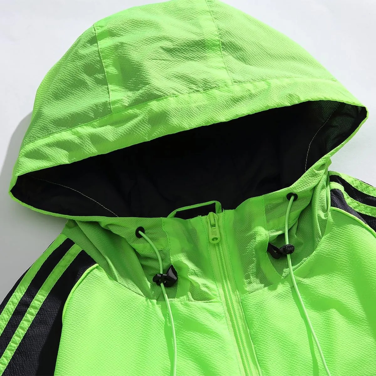 Men's UPF 50  Sun Protection Outdoor Jacket Workout Athletic Jackets Lightweight Running Jacket