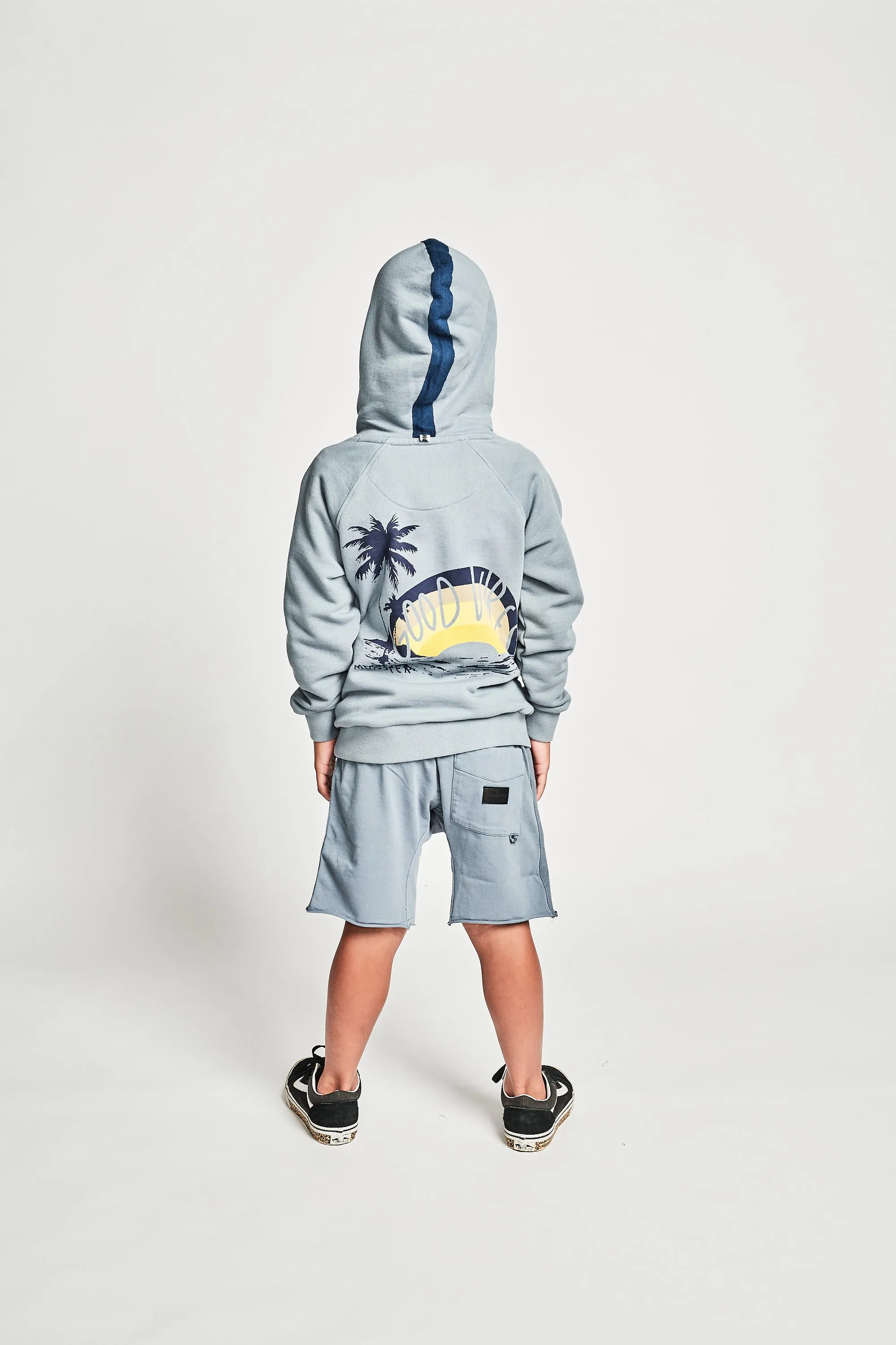 Munster Best Mates Track Shorts - Mid Blue