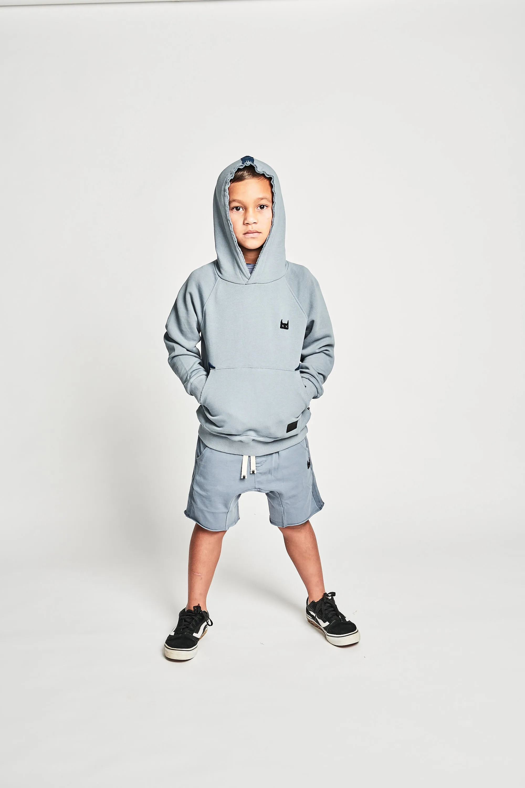 Munster Best Mates Track Shorts - Mid Blue