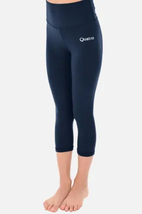 Navy Yoga Fit Capri Leggings