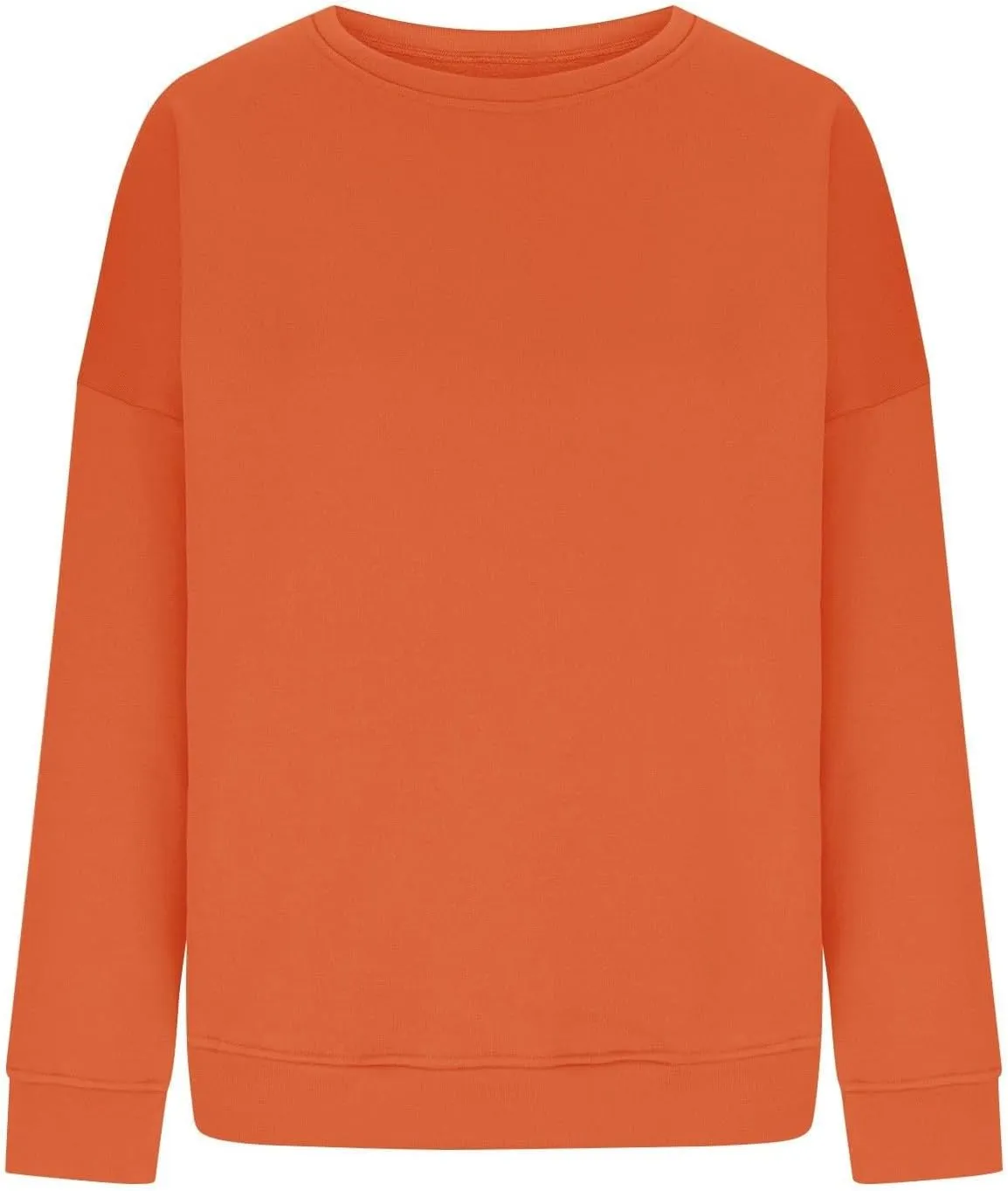 Oversized Sweatshirt for Women Loose Fit Preppy Long Sleeve Fleece Pullover Winter Warm Crew Neck Sweater Tops