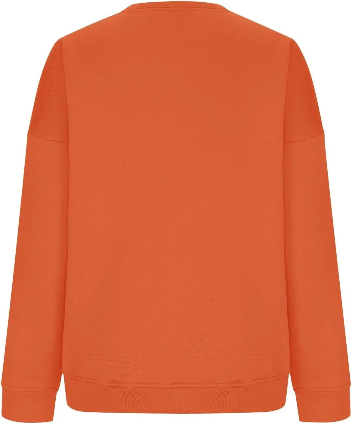 Oversized Sweatshirt for Women Loose Fit Preppy Long Sleeve Fleece Pullover Winter Warm Crew Neck Sweater Tops