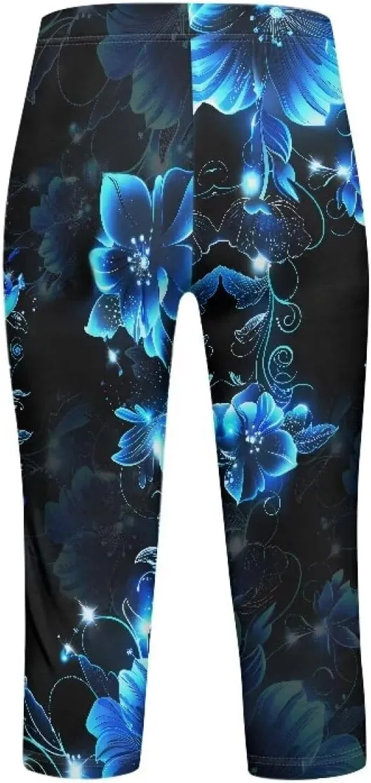 Renewold Girls' Leggings Girls Capri Leggings Yoga Pants Dance Trousers Clothing