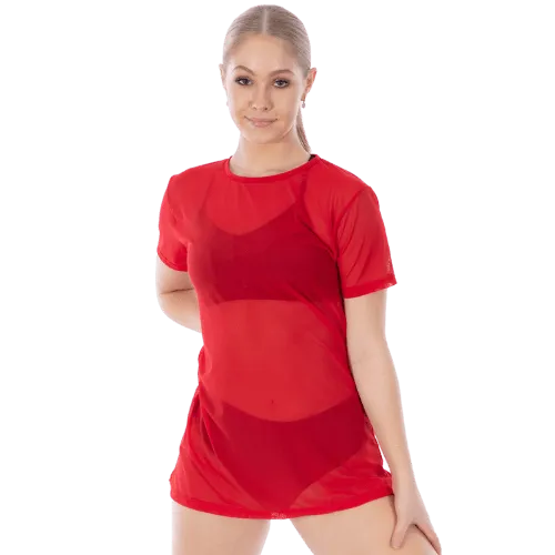 Shakira Long Mesh Shirt