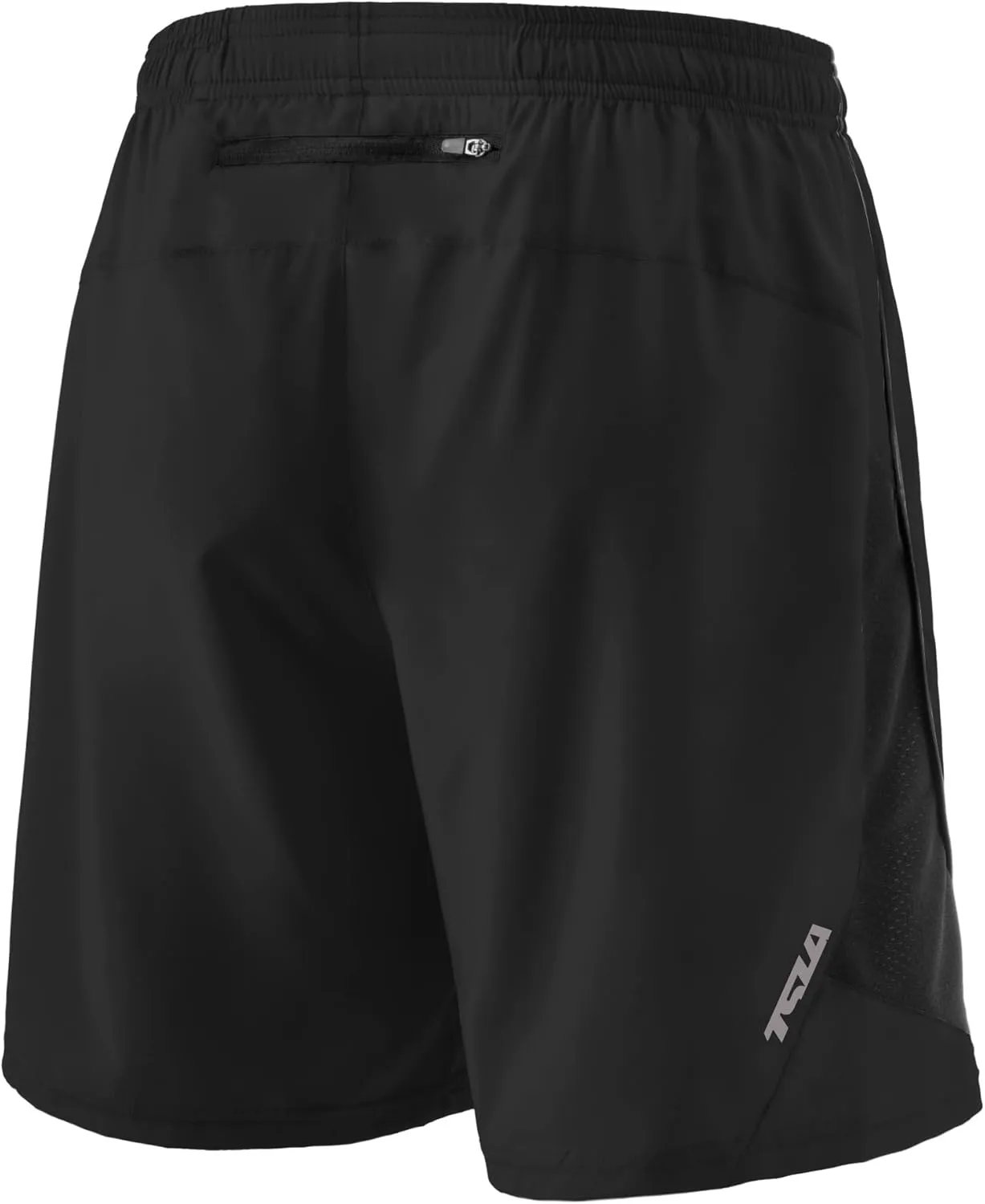 TSLA Men's Active Running Shorts, Training Exercise Workout Shorts, Quick Dry Gym Athletic Performance Shorts with Pockets