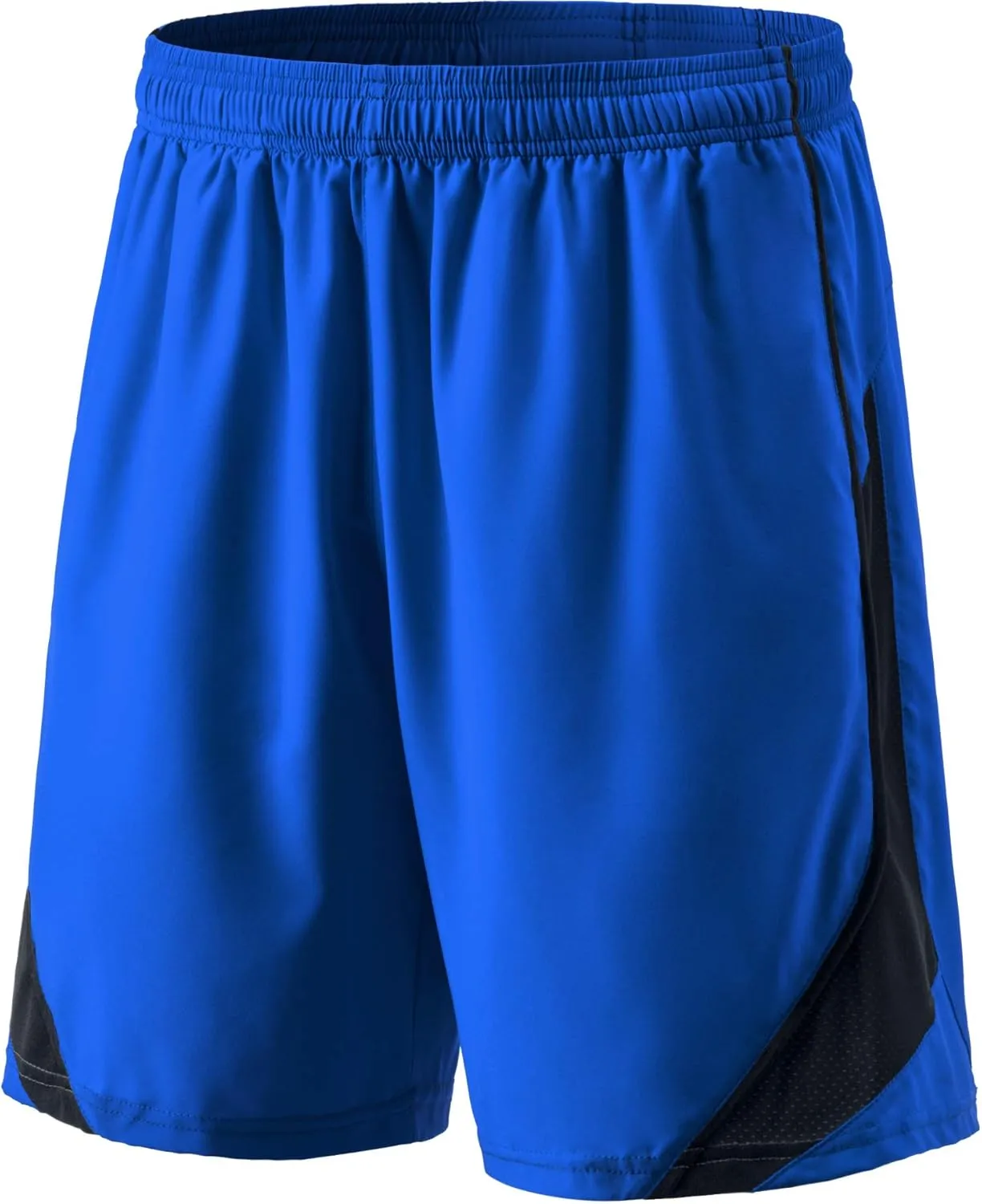 TSLA Men's Active Running Shorts, Training Exercise Workout Shorts, Quick Dry Gym Athletic Performance Shorts with Pockets