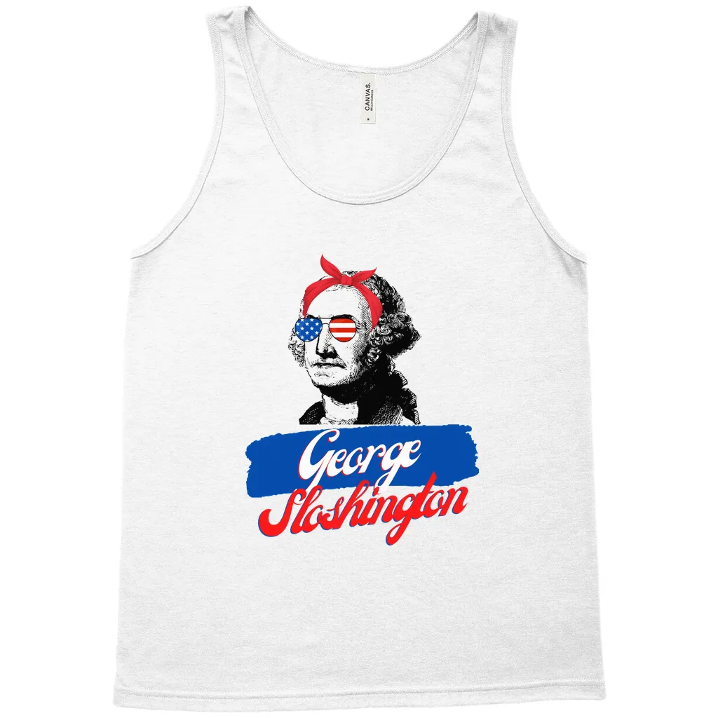 Unisex George Sloshington Tank Tops
