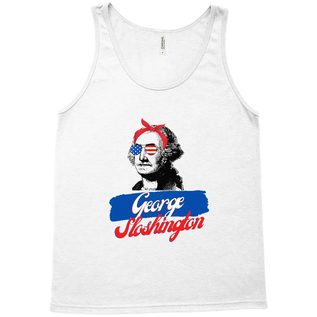 Unisex George Sloshington Tank Tops