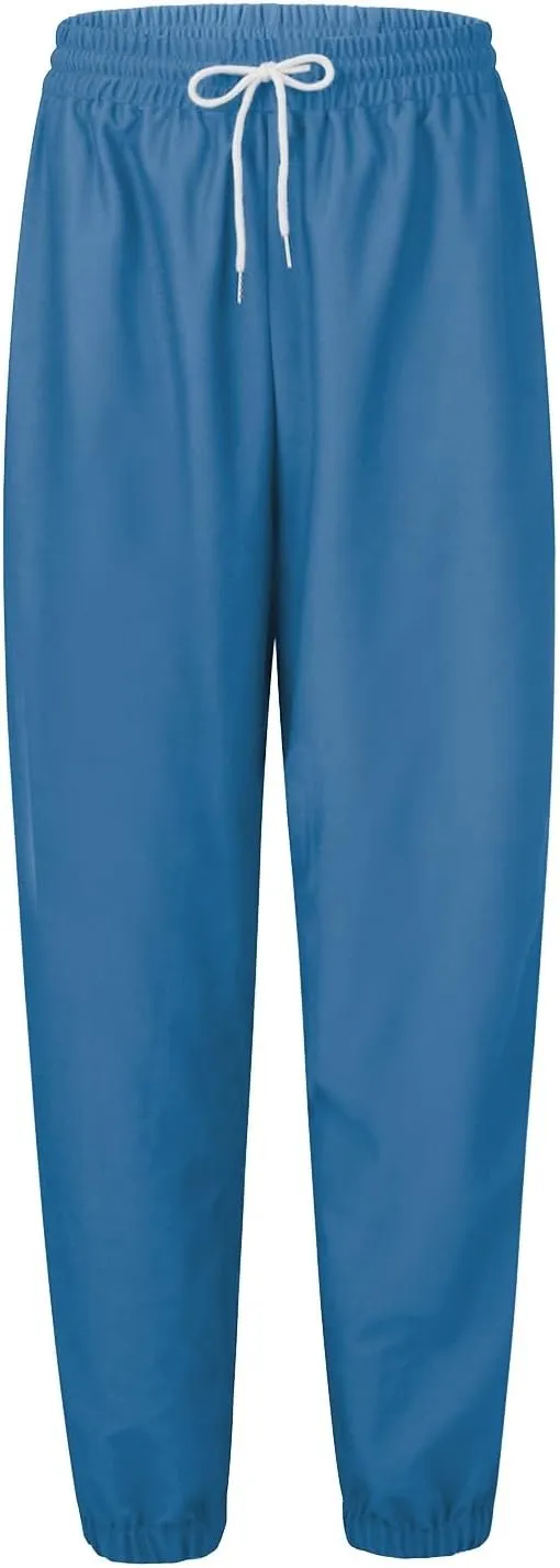Women High Waisted Baggy Sweatpants 2024 Jogger Pants Y2k Trendy Lounge Trousers Pockets Baggy Cinch Bottom Jogger