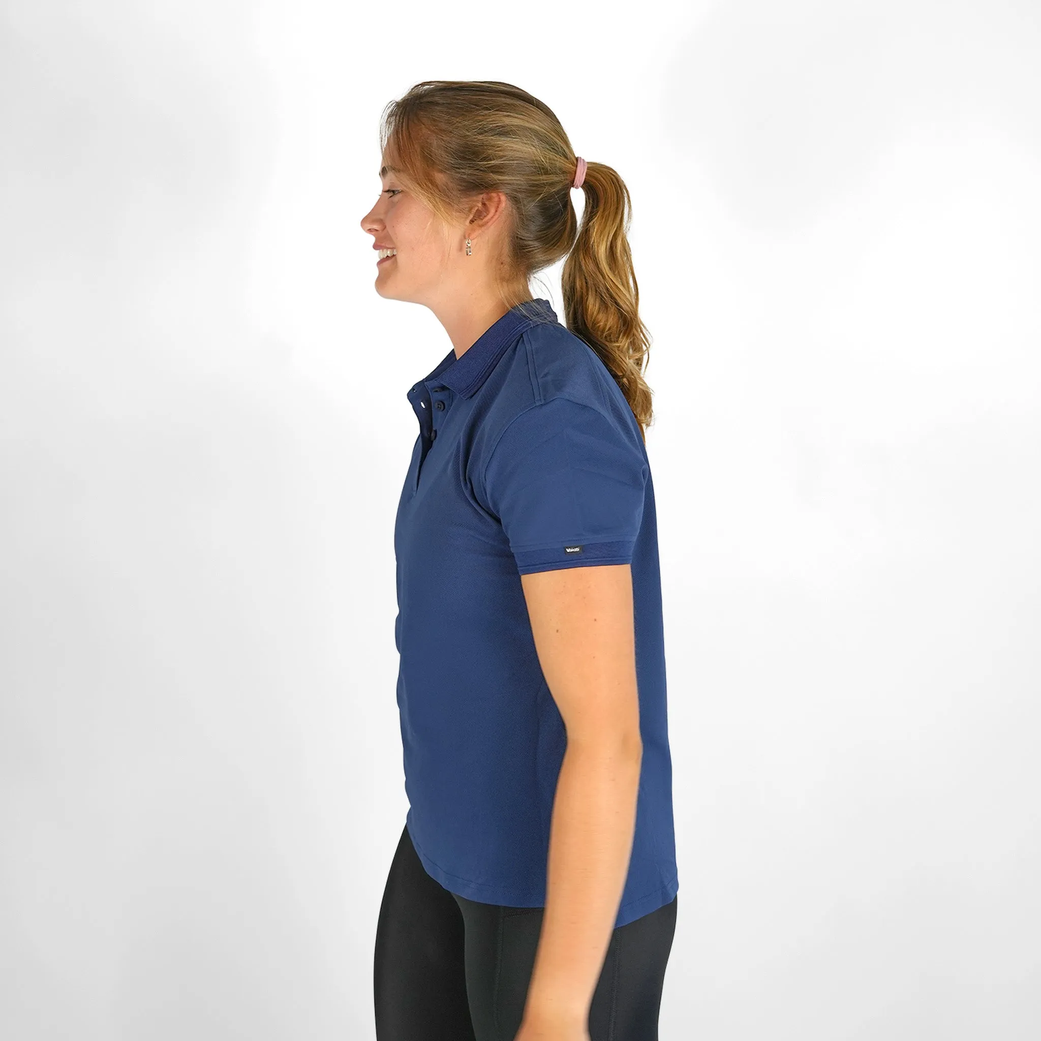 Women's Antibes S/S Polo - Navy