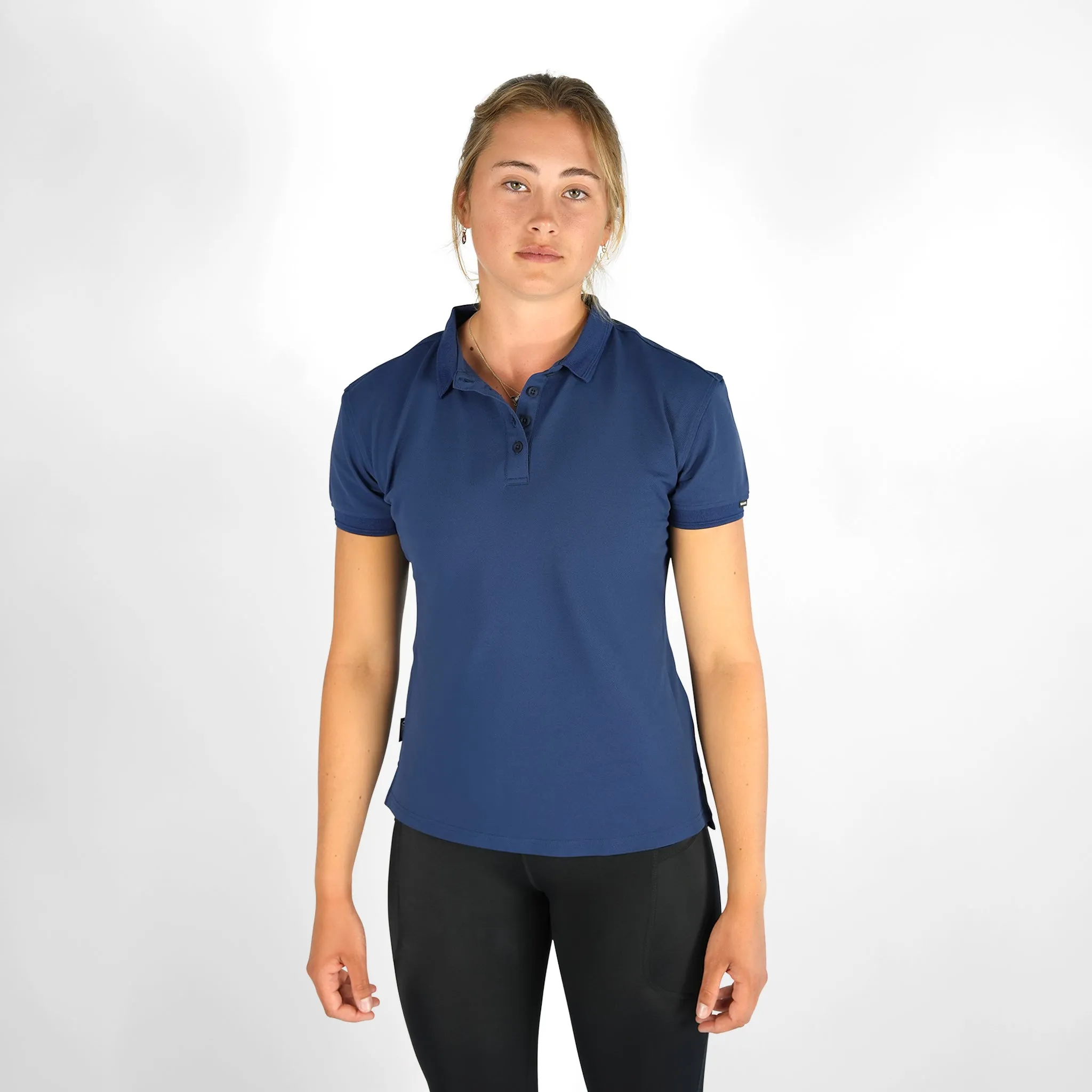 Women's Antibes S/S Polo - Navy