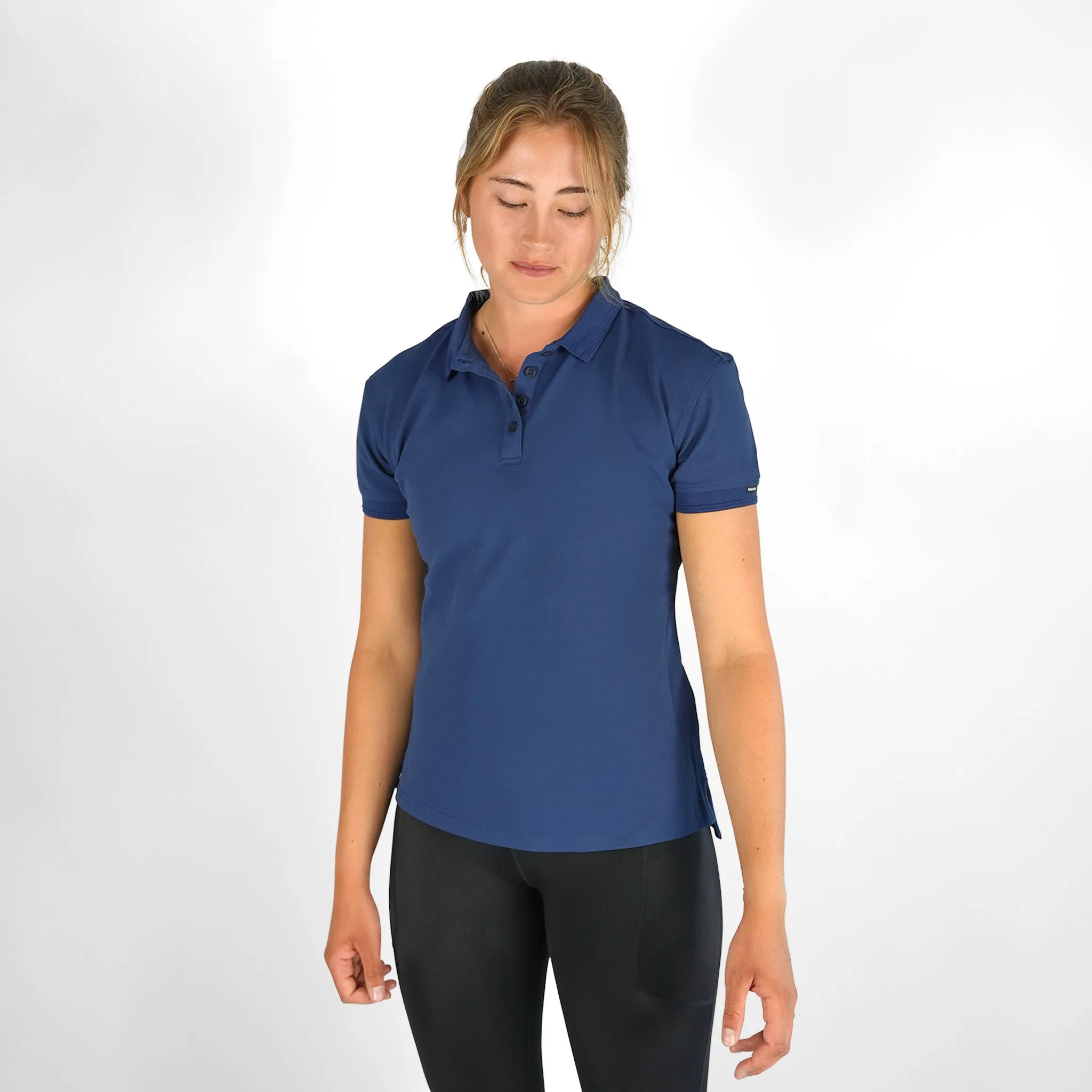 Women's Antibes S/S Polo - Navy