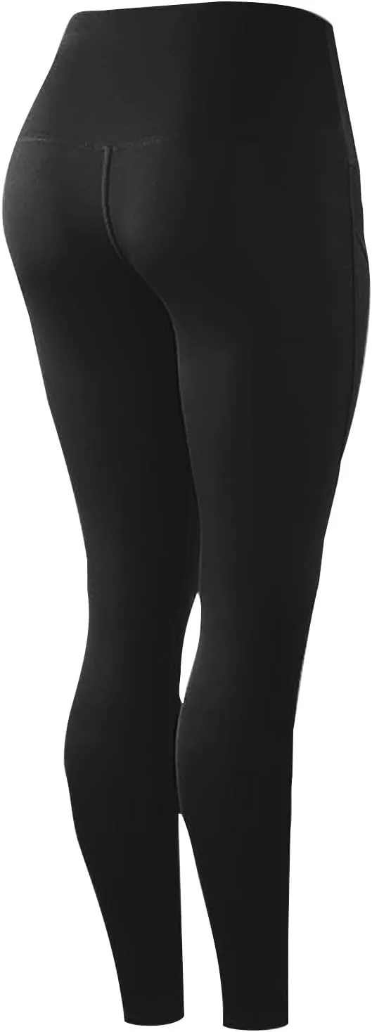 Yoga Pants Women Leggings with Pockets High Waisted Yoga Leggings Tummy Control Pant Workout Athletic Pants 2025