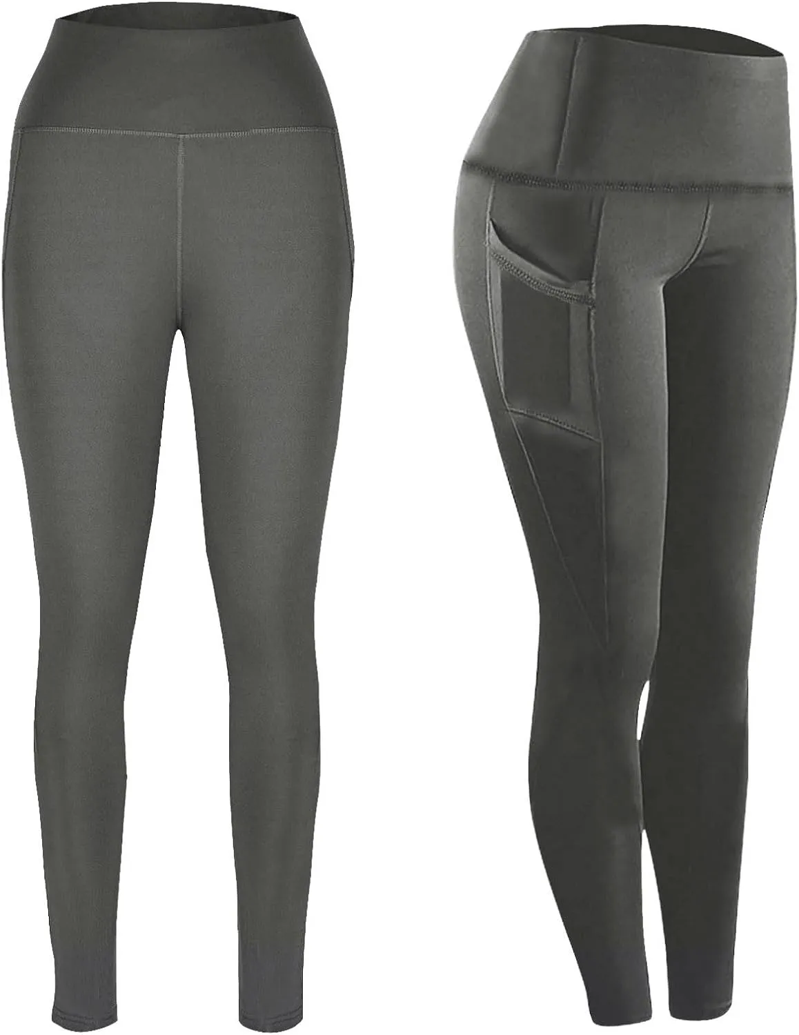 Yoga Pants Women Leggings with Pockets High Waisted Yoga Leggings Tummy Control Pant Workout Athletic Pants 2025