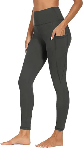 Yoga Pants Women Leggings with Pockets High Waisted Yoga Leggings Tummy Control Pant Workout Athletic Pants 2025